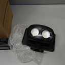 4 Pack Solar Spot Lights Outdoor Waterproof IP68, Super Bright 9 Colors LED Solar Lights Outdoor with 3 Brightness Fixable Colors for Yard Pathway Garden House Lawn