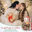 GEEMBI Christmas Elephant Gifts for Mom from Daughter - Suncatcher Elephant Christmas Ornaments 2025 with Card - Mothers Birthday Gifts for Grandma Mother in Law Mama, Stocking Stuffers for Women