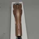 Automatic Curling Iron, 1Inch Rotating Ceramic Curling Wand w/Timer & 4 Temps, Dual Voltage Hair Curler for Fast Heating, Lasting Curls & Auto Shut-Off (Rose Gold)