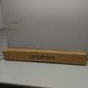 Juegoal 5 ft Pre-Lit Artificial Christmas Tree, Lighted Optical Fiber Xmas Trees with RGB Color Changing LED Lights, Snowflakes & Top Star, Festive Party Holiday Fake Multicolored Tree with Metal Legs (Green)