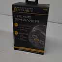 Microtouch Titanium Electric Head Shaver - Rechargeable Head and Face Shaver for Men, Cordless Razor, Hypoallergenic Wet/Dry Shaving, Precision Head Trimmer, Lithium Power, Battery Powered