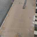 Feonase Full Size Bed Frame with Upholstered Wingback Headboard, Platform Bed and Heavy Duty Wooden Slats Support, Easy Assembly, Noise-Free, No Box Spring Needed, Beige