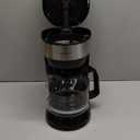 Coffee Makers, 12-Cup Coffee Machines with Reusable Filter, Coffee Pots, Black & Stainless Steel