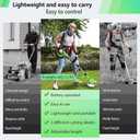 Weed Wacker, Battery Powered Weed Wacker with 2 x 21V 2000mAh Batteries, Electric String Trimmer, 3 in 1 Lightweight Grass String Trimmer Brush Cutter, Stringless Weed Trimmer for Home Gardens