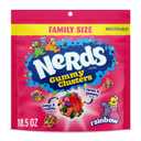 NERDS Gummy Clusters, Candy, Rainbow, Crunchy and Gummy, 18.5 oz (EXP 04/01/26)