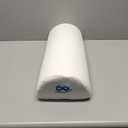 Everlasting Comfort Under Knee Pillow for Back Sleeping - Memory Foam Half Moon Leg Bolster Pillow for Back Pain, Thoracic Support