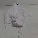 Brightown Halloween Hanging Ghost Lights with Voice Activated for Spooky Scream & Bobbing Motion, Halloween Decoration with Posable Arms for Indoor/Outdoor Party, Festival, Porch, Patio (Warm White)