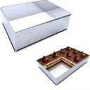 Adjustable Rectangle Mousse Cake Ring Mold,Large Square Springform Stainless Steel Baking Mould,Tiramisu Frame Big Size Heavy Duty Baking Accessories