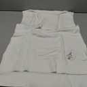 ANRABESS Women Summer Knit Tank Tops Sleeveless Turtleneck Cami Shirts Ribbed Mock Neck Pullover Sweater Vests Size M