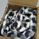 MIULEE Pack of 2 Outdoor Throw Pillow Covers Decorative Farmhouse Square Waterproof Pillows for Tent Patio Garden Balcony Sofa, 20x20 Inch Gray