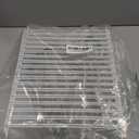 Ravinte 1 Pack Freezer Shelf Organizer, Expandable Cabinet Storage Shelf with Rustproof Metal Wire, Adjustable Kitchen Cabinet Organizer Spice Rack for Frige, Pantry, Cupboard, Countertop - White