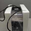 EUHOMY Smart Nugget Ice Maker Countertop, Pebble Ice Maker Machine with APP Control, 40lbs/24H, Ready in 7 Mins, Self-Cleaning, Portable Sonic Ice Makers with Hanging Ice Scoop for Home/Kitchen/Office (Black)