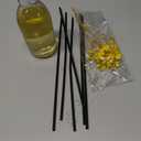 Clesh Reed Diffuser Set, 6.7 oz Vanilla Scented Diffuser with Sticks, Home Fragrance Reed Diffuser for Bathroom Shelf Decor