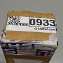 ShadesU Cordless Zebra Blinds  Light Filtering Dual-Layer Window Shades for Privacy (White Color) (Maximum Height 72") (Width 45")