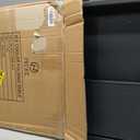Nice C 4 ft Folding Ice Cooler Table, Party Bar Cooler Table (Black)