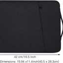 Graphics Drawing Tablet Sleeve Case for XP-Pen Artist 13.3 Pro/V2/ Artsit 14/12, Huion KAMVAS Pro 13 GT-133 Carrying Bag(Black)