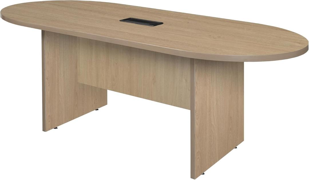 Romig Legacy 6 ft Racetrack Conference Table - Noble Oak (71W" x 35D" x 29"H)