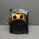 Greenhouse Heater with Thermostat, 1500W Electric Outdoor Heaters for Patio, Overheat Protection, Fast Heating, IPX4 Waterproof, Green House Heaters for Plants, Grow Tent, Outdoor, Yellow