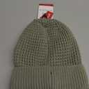 Spyder Womens Waffle Knit Ribbed Cuff Beanie (One Size, Sage)