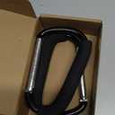 Stroller Hooks, 6.3" Large Stroller Clip, 2 Pack Stroller Hooks for Hanging Bags and Shopping, Stroller Accessories for Mommy, Large Carabiner