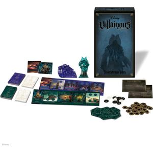 Ravensburger Disney Villainous - Treacherous Tides Strategy Board Game - Play as Davy Jones or Tamatoa - Stand-Alone or Expand with Other Villainous Games - Award-Winning Line - Ages 10+