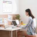 2026 Wall Calendar Extra Large 22"x17", Wall Calendar 2026-2027 from January 2026 to June 2027, Hanging 18 Month 2026-2027 Calendars Wall with Twin-Wire Binding for Home Office Planning Organisers