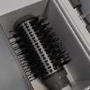 Shark FlexFusion Hair Dryer with Fusion Hair Brush, Ceramic Air Styler with Auto-Wrap Hair Curlers & Concentrator, Ceramic Plates, Metallic Mist HD641