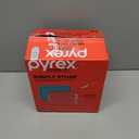 Pyrex 10pc Glass Meal Prep Set: Clear Glass Food Storage Containers with Plastic Lids, Dishwasher-Safe 