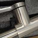 AguaStella AS1010SS Stainless Steel Bar Faucet or Prep Kitchen Sink Faucet with Single Handle