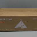 Kids Teepee Tent for Kids, Kid Play Tents for Girls & Boys, Gifts Playhouse for Indoor Outdoor Games, Toddler Toys House for Baby (Tee Pee for Child)