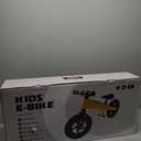 Electric Bike for Kids Ages 3-8 Years Old, Electric Balance Bike Toddler Bike with 12 Inch Dirt Off-Road Tire and Adjustable Seat, Electric Motorcycle for Kids Boys & Girls