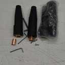 2 Pack LC-40 Welding Cable Connector Kit (2 Male / 2 Female) for Welding Machine Accessories, Cable Capacity 1/0 Thru 2/0, 350 Amp Max Rating