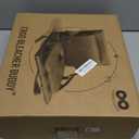 Everlasting Comfort Stadium Seats with Back Support - Adjustable Memory Foam Bleacher Chairs with Back and Cushion, Portable, Easy Folding Stadium Seat Cushion with Storage Pocket (16 inches x 17 inches x 15 inches, 01. Black)