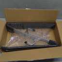 SLMT Pants Hangers Open Ended 10 Pack Heavy Duty Metal Clothes Hangers for Jeans, Trousers, Slacks Non-Slip Sponge Padded No Crease