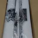 EDISHINE 2 Pack LED Outdoor Wall Lights Dimmable, 3000K 4000K 5000K, 15.7" Modern Black Outdoor Wall Sconce, IP65 Waterproof, Linear Exterior Wall Light for Entrance, Hallway, Garage, Porch