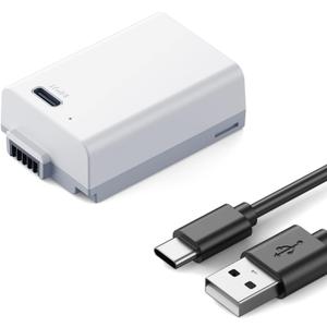 K&F Concept EN-EL25 Battery USB-C EN-EL25A Z50 Battery with 2H Fast Charging Compatible with Nikon Z50 Z30 Zfc Camera MH-32 Charger