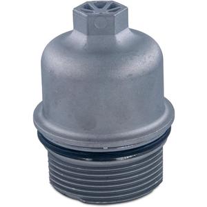 Upgrade Aluminum Oil Filter Cap, Oil Filter Housing Cap Compatible with Jeep 2014-2021 Cherokee Wrangler Gladiator Grand Cherokee with 6 Cyl 3.6L