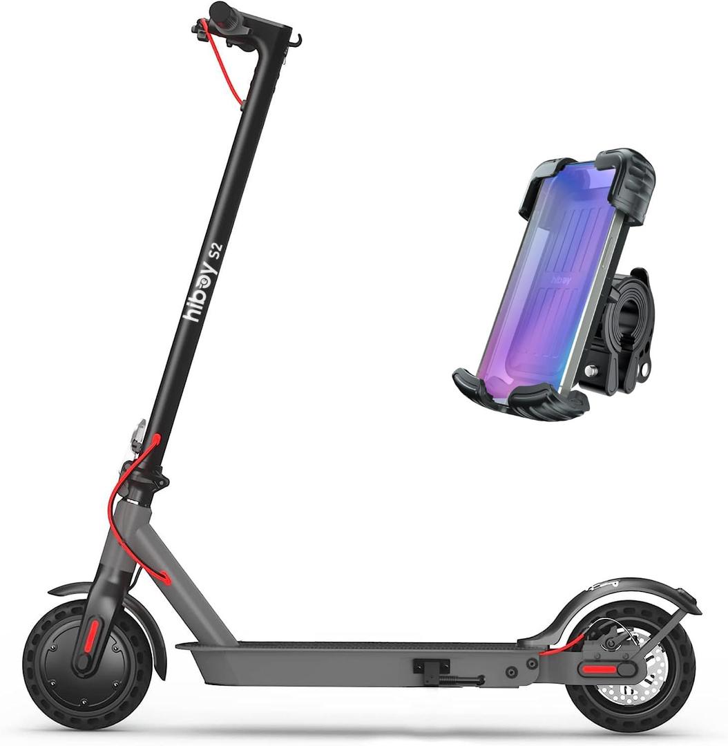 Hiboy S2/S2 MAX Electric Scooter, 350/500W Motor, 8.5/10" Tires, 17/40.4 Miles Range E Scooter, 19 Mph Folding Commuter Electric Scooter for Adults