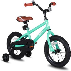 JOYSTAR Kids Bike for Ages 2-12 Years Old Boys Girls, 12-20 Inch BMX Style Kid's Bikes with Training Wheels, Children Bicycle for Kids and Toddler, Multiple Colors (Mint Green)