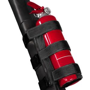 Voodonala Adjustable Roll Bar Fire Extinguisher Mount Holder 3 lb for Jeep Wrangler Unlimited CJ YJ LJ TJ JK JKU JL JLU 4XE,(Black,with Quick disassembly Zipper)