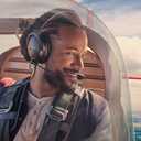A30 Ear Pads Replacement Earpads Ear Cushion Cups Muffs Parts Cover Compatible with Bose A30 Aviation Headset. (Black)