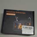 Borescope Dual Lens Endoscope Camera with Light, 4.3" IPS 1920P HD Inspection Camera, 7.9mm IP67 Waterproof with 8+1 Adjustable LEDs, 16.5FT Semi-Rigid Snake Cable for Mechanic, Cool Gadgets for Men