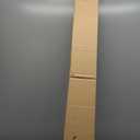 AOSKY Cordless Zebra Blinds for Windows Pull Down Roller Window Shades Dual Layer Light Filtering Privacy for Day and Night, Free-Stop Door Shades for Home Easy to Install (47" W X 72" H, White)