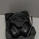 Trucker Bluetooth Headset, Wireless Headsets with Noise Cancelling Microphone, Long Battery Life Bluetooth Headphones with Detachable Earpad/Single+Dual Mode for Office/Driving/Home (Black)