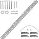 W11025649 AP6245752 Microwave Wall Mount Plate Kit for Whirlpool Kitchen-Aid Maytag Microwave Mounting Bracket W10440498 AP6245752 (with Hardware Screws Bolts)