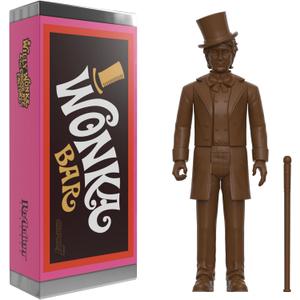 Super7 Willy Wonka and The Chocolate Factory Willy Wonka in Wonka Bar - 3.75" Willy Wonka Action Figure with Accessory Classic Movie Collectibles
