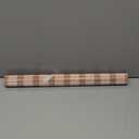 Plaid Wallpaper Peel and Stick 17.3"78.7", Striped Farmhouse Wallpaper Self Adhesive Removable Wallpaper Contact Paper for Bedroom Wall Paper Shelf Drawer Liner (Light Brown)