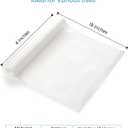 Con-Tact Brand Adhesive Zip-N-Fit Solid Grip Drawer 18" x 4', Ribbed Clear, 6 Count