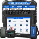 TOPDON ONE Plus OBD2 Scanner, Diagnostic Tool with ECU Programming & Coding Professional Bidirectional Scan Tool, 50+ Reset, J2534 Pass-Thru/DoIP, Car Scanner with Topology Mapping