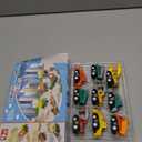 Fajiabao Construction Toy Cars for Toddlers 1-3 Boy Toys Mini Pull Back Cars Small Truck Sensory Bin Bulk & Goodie Bag Stuffers Party Favors for Kids 3-5 (Color Random)